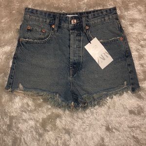 ZARA Jean Shorts